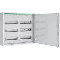 ABN Distributore industriale AP 160 mm, 2x3 file - Quadro di distribuzione a parete 500 mm ABNRM203R01