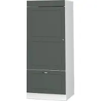 Vicco Mobile cucina dispensa Fame-Line Verde-oro country/Bianco 60 cm, Model 38532