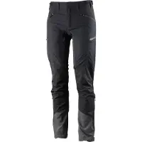 Lundhags Women's Makke Pant Pantaloni da trekking Donna (38 - Regular, nero/grigio)