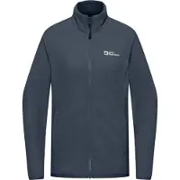 Jack Wolfskin Women's Moonrise FZ Giacca in pile Donna (M, blu)