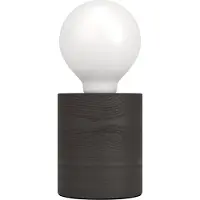 Eglo Turialdo 1 lampada da tavolo - E27 - 10 cm - Nero