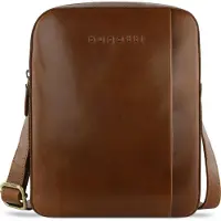 Bugatti Remo Borsa a tracolla Vera Pelle 21 cm marrone