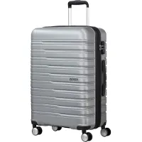 American Tourister Flashline 4 ruote Carrello 67 cm color argento