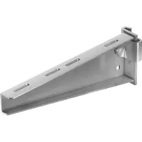 OBO Braccio per maniglia IS 8, L 610 mm - Staffa di supporto del cavo AS 55 61 FTK LGR