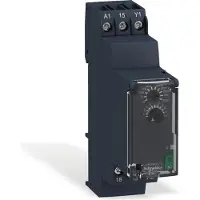 Schneider Electric Relè temporizzatore RE22R1AMR, 24...240 V, risposta ritardata, relè