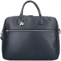 PICARD Milano Valigetta Vera Pelle 42 cm nero