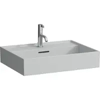 Laufen Kartell lavabo à encastrer, 1 trou pour robinet, avec trop-plein, 600x460mm, H8103337591041, H8103337591041