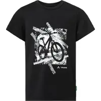 Vaude Kid's Lezza T-shirt Bambini (158/164, nero)