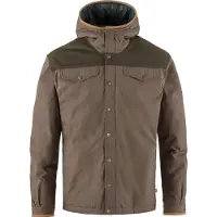 Fjällräven - Giacca in piuma d'oca - Greenland No. 1 Down Jacket M Suede Brown Dark Olive per Uomo in Poliestere Riciclato - Taglia S - Grigio