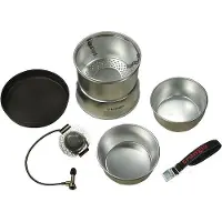 Trangia 27-3 Sturmkocher mit Primus Gasbrenner Fornelli a gas grigio