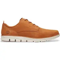 Timberland per uomo. TB0A2A3EF131 Sneakers basse con lacci in pelle marrone Bradstreet (45), Basso, Stringhe, Casual