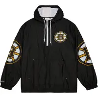 Mitchell & ness Giacca a Vento Infilabile Uomo Nhl Team Og 2.0 Anorak Windbreaker Bosbru Original Team Colors