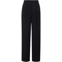 Rich & royal Wide Leg Pleated Pants Black Taglia: 38 | Pantaloni da completo Outlet | Donna | Nero