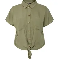 Pieces Camicia A Maniche Corte | Verde | S