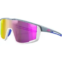 Julbo - Occhiali da sole - Fury Gris Foncé/Gris/Bleu Spectron 3 - Grigio