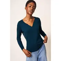 White Stuff Nelly Ls Tee Dark Navy Taglia: 10 | Maglie a manica lunga Outlet | Donna | Blu