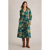 White Stuff Megan Jersey Midi Dress Black Print Taglia: 10 REGULAR | Abiti Midi Outlet | Donna | Nero