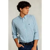 River Woods Custom Fit Striped Shirt With Pocket Multi Multi Taglia: S | Camicie Casual Outlet | Uomo | Bianco