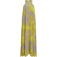 AllSaints Kura Inspiral Dress Zest Lime Green Taglia: 2 | Maxi abiti Outlet | Donna | Verde