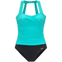 LASCANA Costume intero modellante acqua / nero