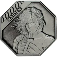 Fanattik Moneta Collezionabile Metal Gear Solid 2 Valuta Raiden Edizione Limitata