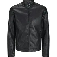 Jack & Jones Plus Size Giacca In Finta Pelle