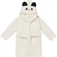 Liewood Accappatoio nero / bianco