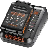 Black & Decker BDC2A20-QW Black&Decker Akku-Ladegerät 2A + 18V 2,0 Ah Akku BDC2A20