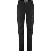 Fjällräven Women's Stina Trousers Pantaloni da trekking Donna (46 - Long, nero)