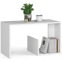 Akord Tavolino Da Salotto Paul Bianco 80X40X45 Cm