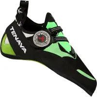 Tenaya Mundaka Scarpette da arrampicata (36,5, nero/verde)