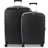 Roncato Box 4.0 4 ruote Set di valigie 2 pezzi nero