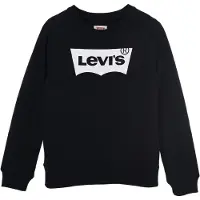 Levi's Girls Key Item Logo Crew Black Taglia: 10Y | Maglioni Outlet | kids | Nero