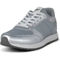 Woden Ronja Metallic Silver Taglia: 40 | Sneakers Outlet | Donna | Grigio