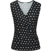 LASCANA Top nero / bianco