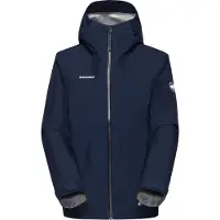 Mammut - Giacca da trekking impermeabile in GORE-TEX ePE - Crater Light HS Hooded Jacket Women Marine per Donne - Taglia M - Blu navy