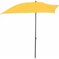 Siena Garden Ombrellone da balcone City Ombrellone, 160x100 cm, antracite/giallo