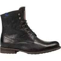 Floris van Bommel Boots stringati 'Ferri 01' nero