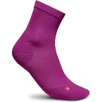 Bauerfeind Women's Run Ultralight Mid Cut Socks Calze da running Donna (38-40, fuchsia)