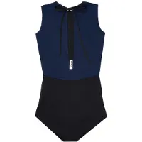 Mymarini Women's Outfit-Onepiece Costume intero Donna (M, blu/nero)