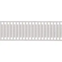 Weidmuller 100 pezzi Marcatore terminale decafix - Marcatore terminale 5mm bianco DEK 5/5MC-10 NEUT.WS