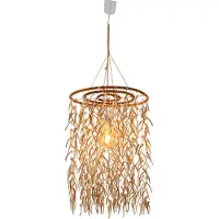 Näve Lampada sospensione Kokos di noce di cocco, 55 cm