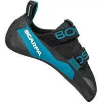 Scarpa Boostic Scarpette da arrampicata (36,5, nero/turchese)