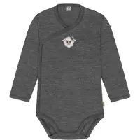 Normani Tutina / body per bambino blu / talpa / grafite