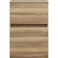 Burgbad Lin20 Armoire basse, 2 tiroirs, 400x357x580mm, USIU040F5357, USIU040F5357