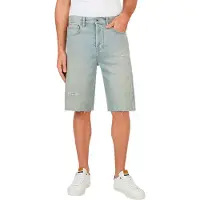 Pepe Jeans per uomo. PM801171 Bermuda in tessuto denim blu (30), Casual, Cotone, Sostenibile