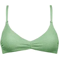 Watercult Women's Swimsparkle Bikini Top Parte superiore bikini Donna (42, verde)