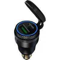 CTR Presa Usb Double Usb/usb-c Din