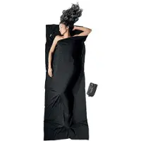 Cocoon - Copertura zaino - Merino Rectangulaire Black - Nero