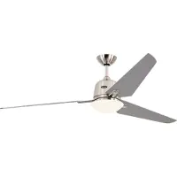 CasaFan Ventilatore da soffitto ECO AVIATOS, Ø 162 cm, argento, DC, silenzioso
